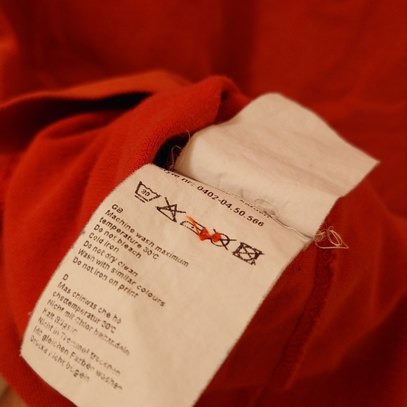 Vintage SCOTCH & SODA Legacy Red Sailing 85 90s Y2K Sport Polo White Stripe - Picture 7 of 10